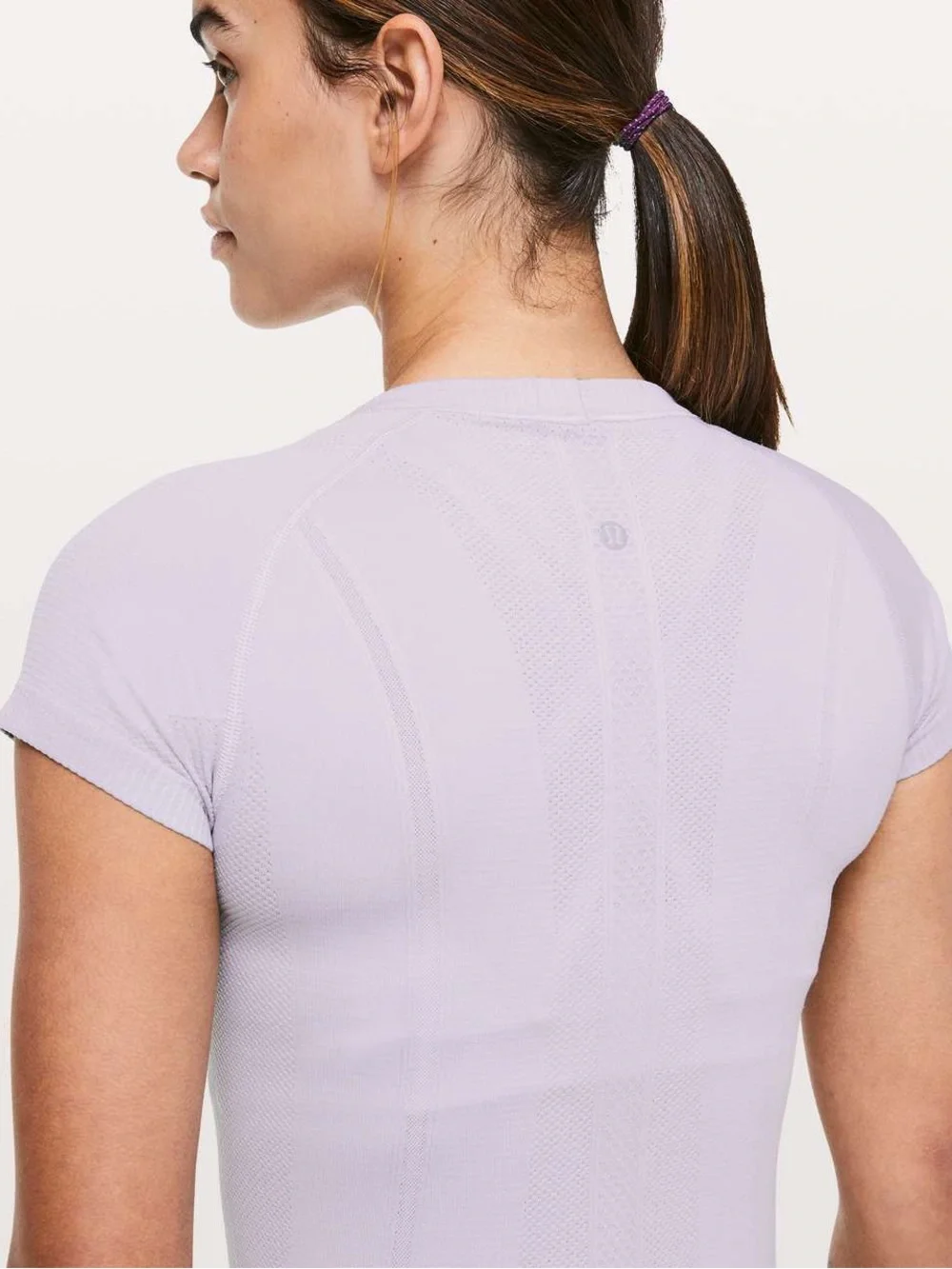 Lululemon Women's Swiftly Tech Short Sleeve Crew Lilac Size 8